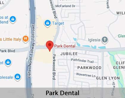 Map image for Options for Replacing Missing Teeth in Plano, TX