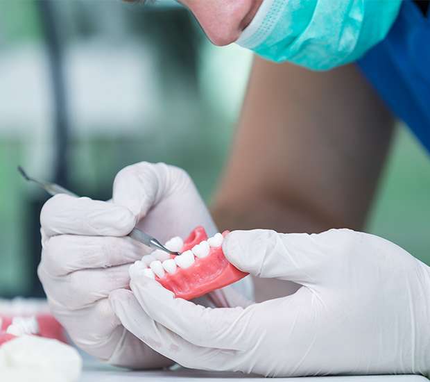 Plano Partial Denture for One Missing Tooth